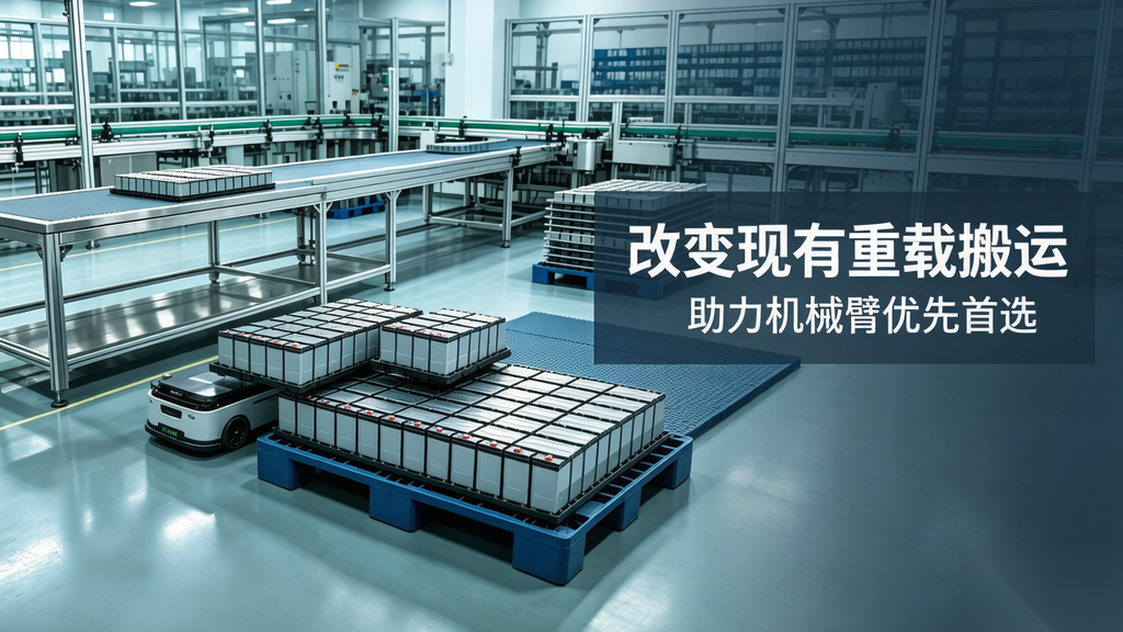 新能源电池产线标配?助力机械臂的 4 个落地场景